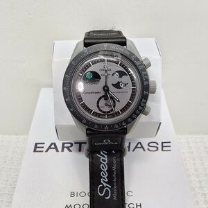 Swatch X Omega Moonswatch Mission To Earthphase Watch